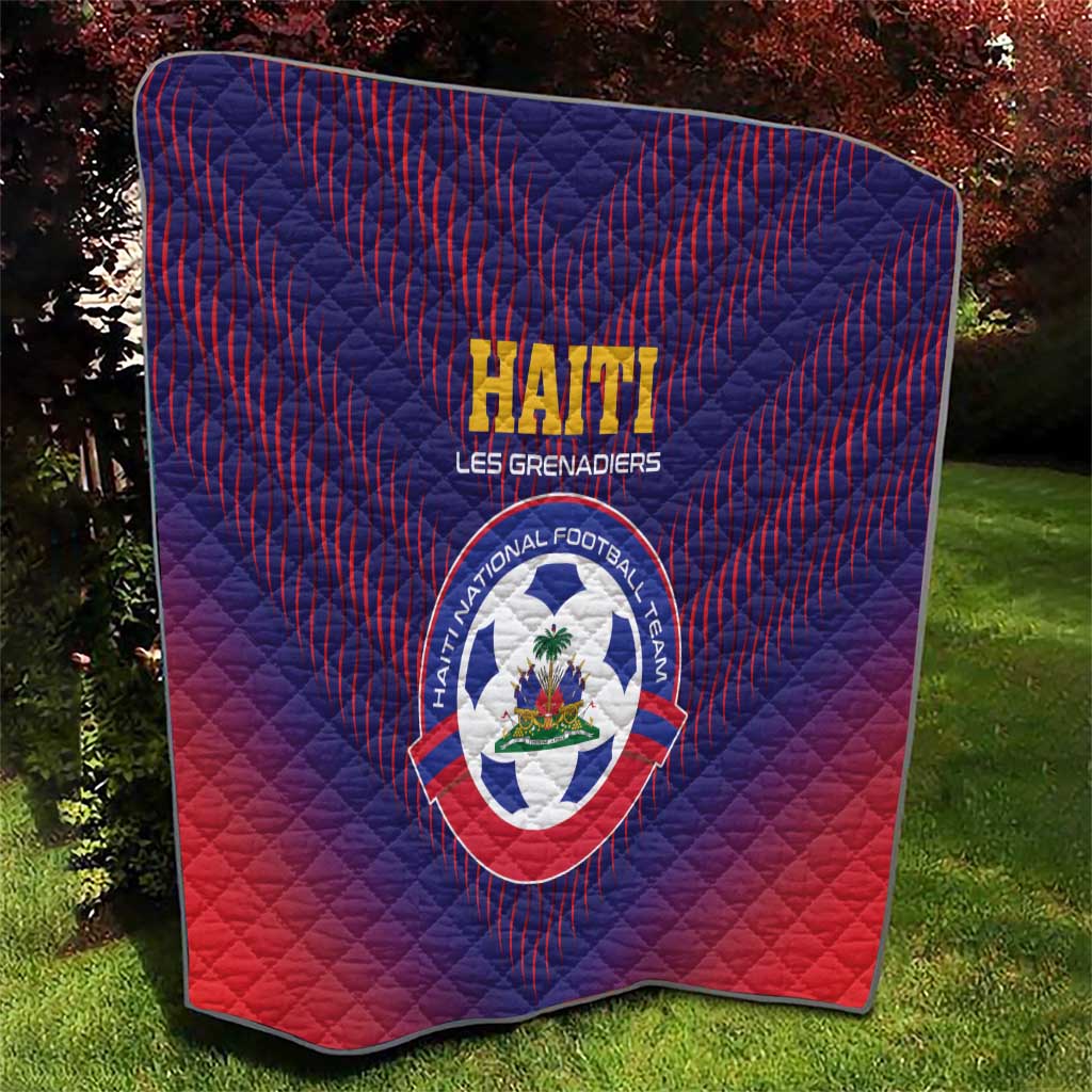 Haiti Football Quilt Come On Les Grenadiers