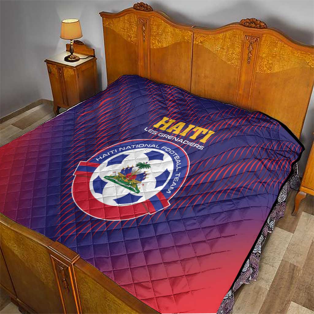 Haiti Football Quilt Come On Les Grenadiers
