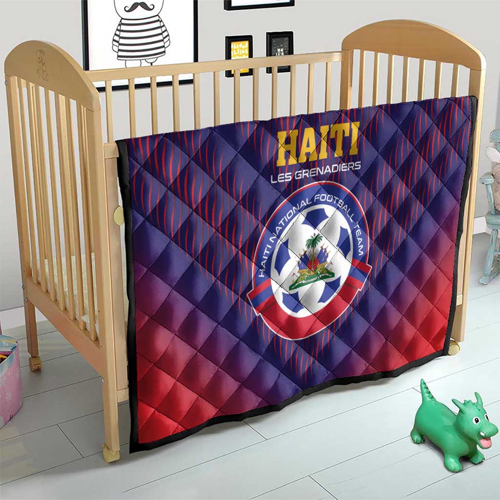 Haiti Football Quilt Come On Les Grenadiers