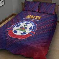 Haiti Football Quilt Bed Set Come On Les Grenadiers