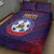 Haiti Football Quilt Bed Set Come On Les Grenadiers