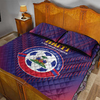 Haiti Football Quilt Bed Set Come On Les Grenadiers