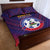 Haiti Football Quilt Bed Set Come On Les Grenadiers