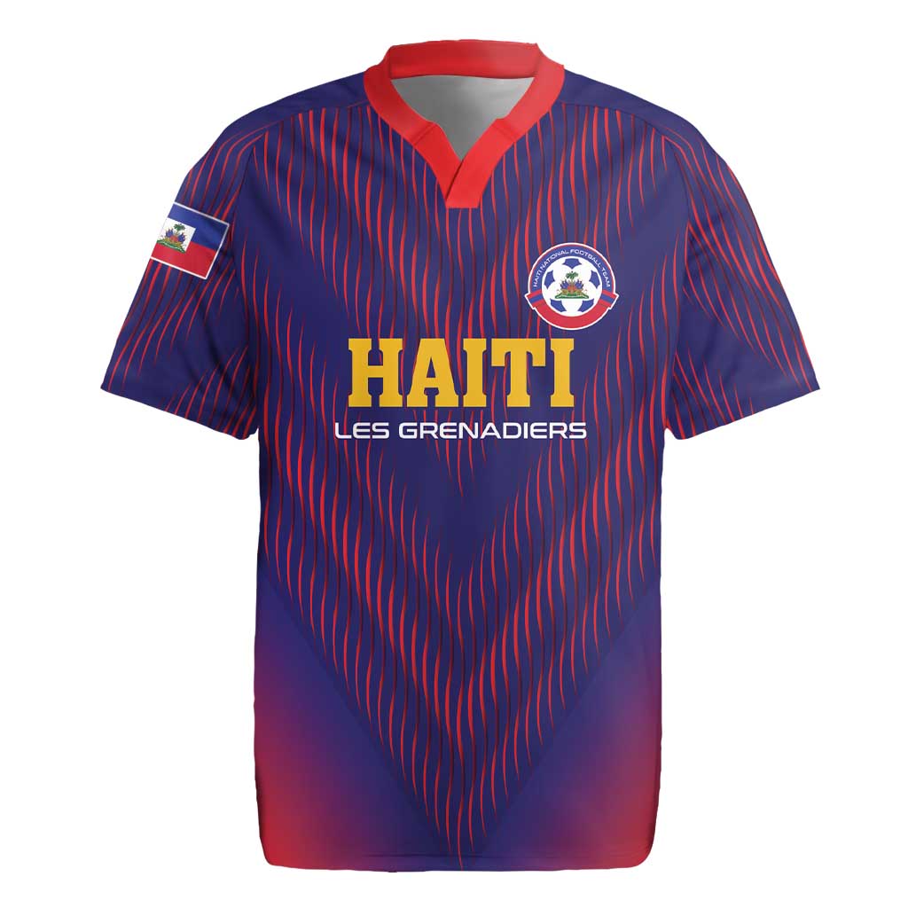 Custom Haiti Football Rugby Jersey Come On Les Grenadiers