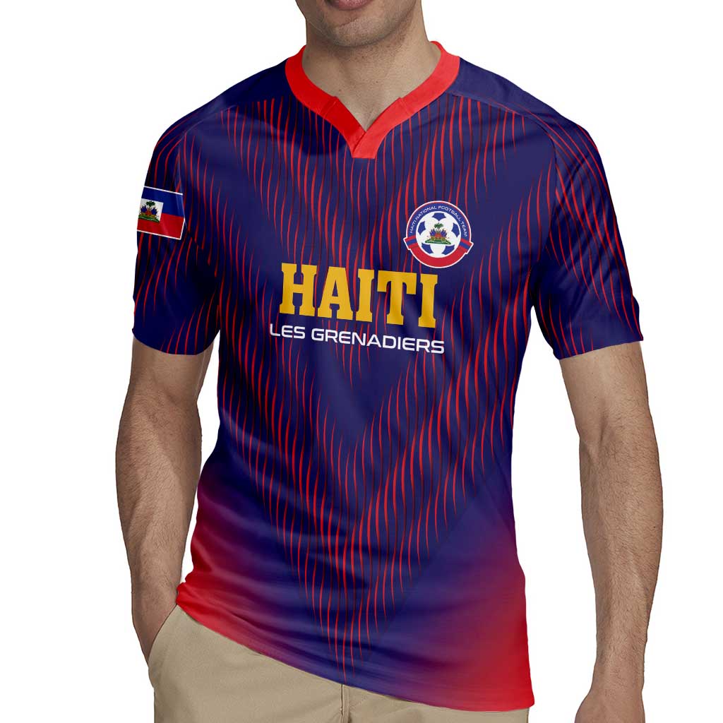 Custom Haiti Football Rugby Jersey Come On Les Grenadiers
