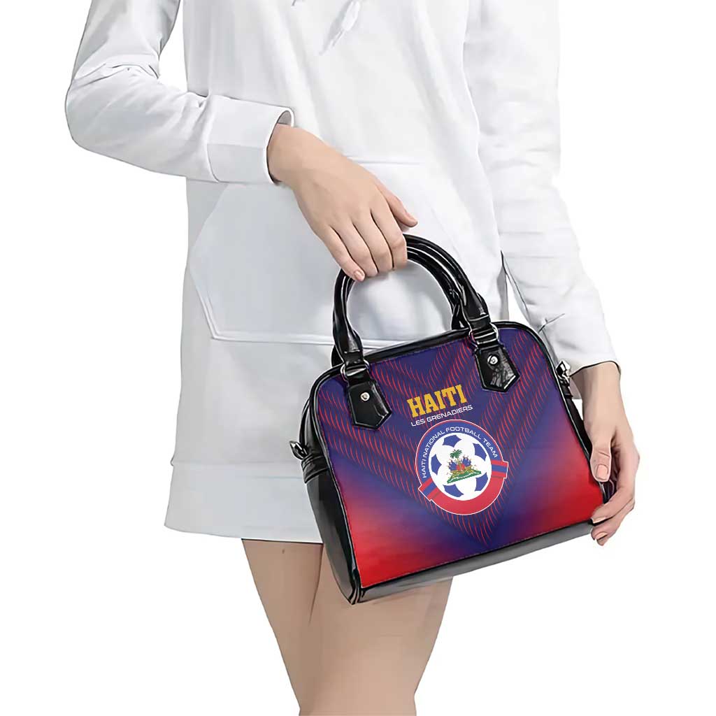 Haiti Football Shoulder Handbag Come On Les Grenadiers