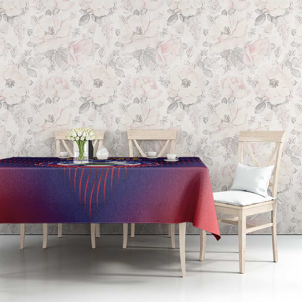 Haiti Football Tablecloth Come On Les Grenadiers