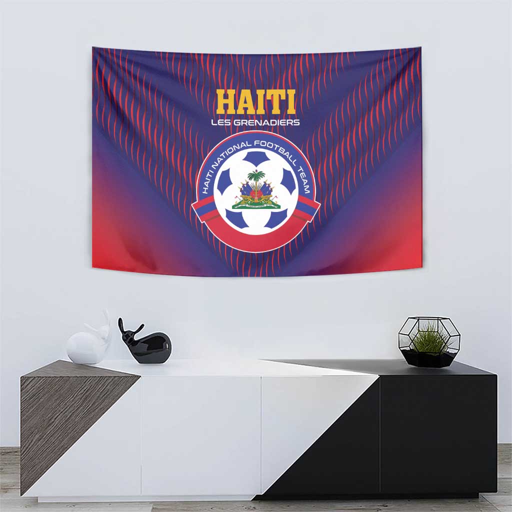 Haiti Football Tapestry Come On Les Grenadiers