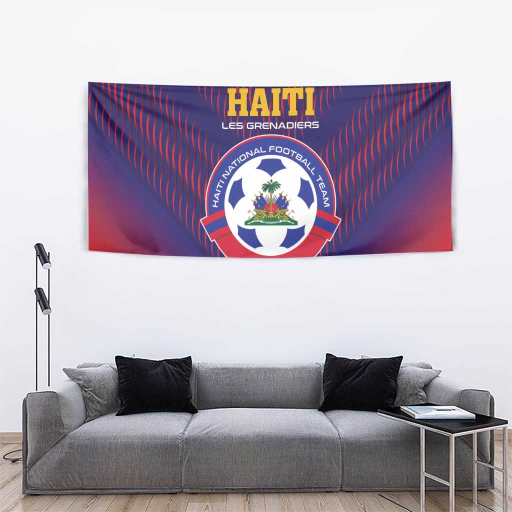 Haiti Football Tapestry Come On Les Grenadiers