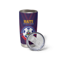 Custom Haiti Football Tumbler Cup Come On Les Grenadiers