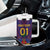 Custom Haiti Football Tumbler With Handle Come On Les Grenadiers