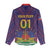 Custom Haiti Football Women Casual Shirt Come On Les Grenadiers