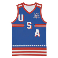 Custom Hockey 2026 USA Blue Basketball Jersey United States Go Champions