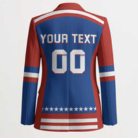Custom Hockey 2026 USA Blue Blazer United States Go Champions