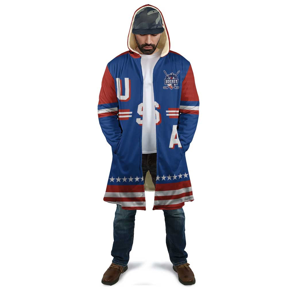 Custom Hockey 2026 USA Blue Cloak United States Go Champions