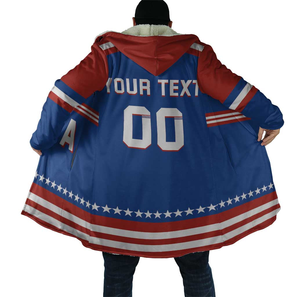 Custom Hockey 2026 USA Blue Cloak United States Go Champions