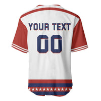 Custom Hockey 2026 USA White Baseball Jersey United States Go Champions