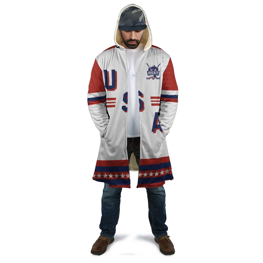 Custom Hockey 2026 USA White Cloak United States Go Champions