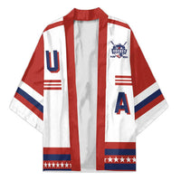 Custom Hockey 2026 USA White Kimono United States Go Champions