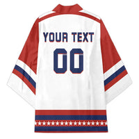 Custom Hockey 2026 USA White Kimono United States Go Champions
