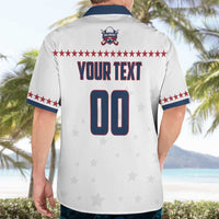 Custom Ball Hockey 2026 USA Hawaiian Shirt US Team Go Champions