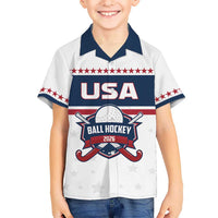 Custom Ball Hockey 2026 USA Hawaiian Shirt US Team Go Champions
