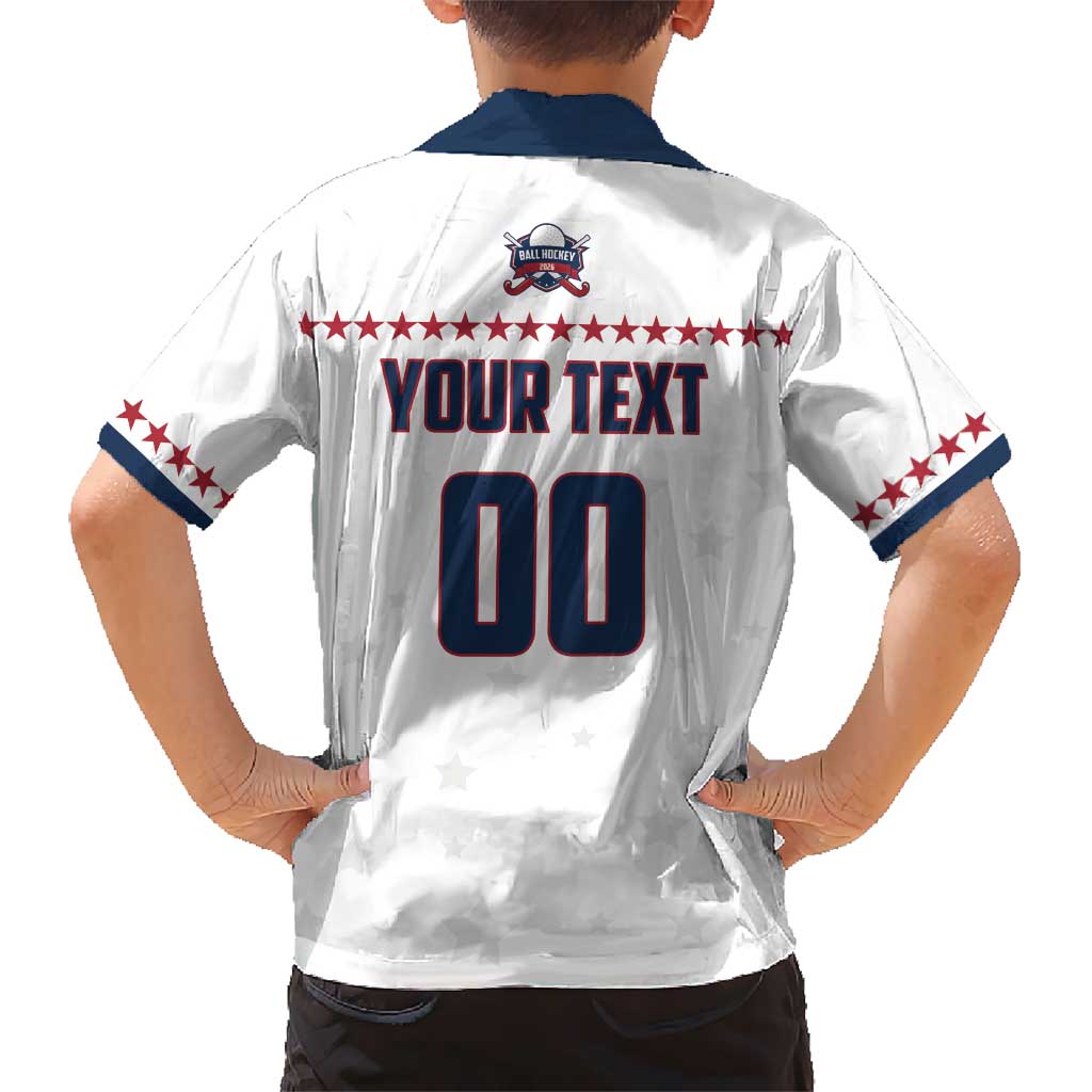 Custom Ball Hockey 2026 USA Hawaiian Shirt US Team Go Champions