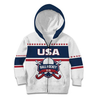 Custom Ball Hockey 2026 USA Kid Hoodie US Team Go Champions