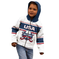 Custom Ball Hockey 2026 USA Kid Hoodie US Team Go Champions
