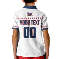 Custom Ball Hockey 2026 USA Kid Polo Shirt US Team Go Champions