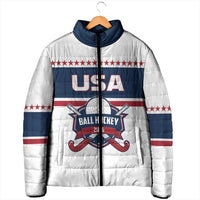Custom Ball Hockey 2026 USA Padded Jacket US Team Go Champions