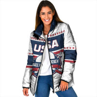 Custom Ball Hockey 2026 USA Padded Jacket US Team Go Champions