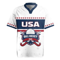 Custom Ball Hockey 2026 USA Rugby Jersey US Team Go Champions