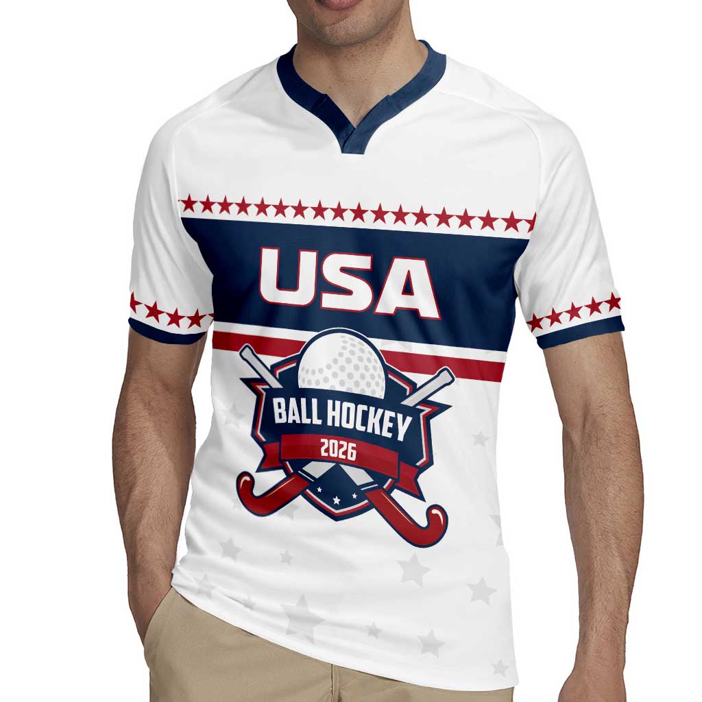 Custom Ball Hockey 2026 USA Rugby Jersey US Team Go Champions