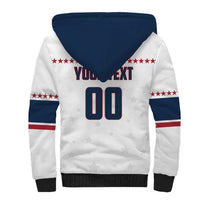 Custom Ball Hockey 2026 USA Sherpa Hoodie US Team Go Champions