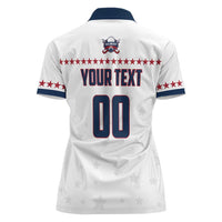 Custom Ball Hockey 2026 USA Women Polo Shirt US Team Go Champions