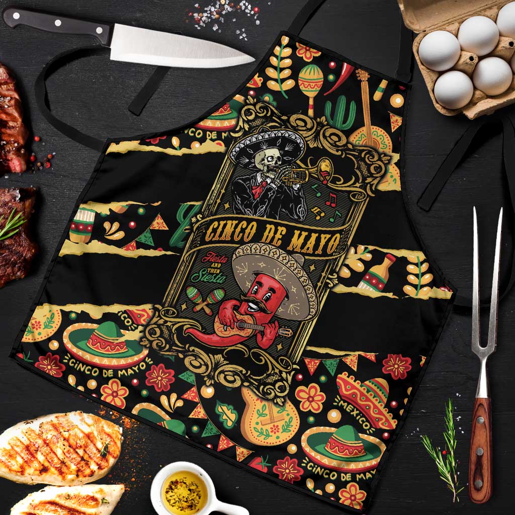Mexico Cinco de Mayo Apron Fiesta and then Siesta