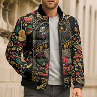 Mexico Cinco de Mayo Bomber Puffer Jacket Fiesta and then Siesta