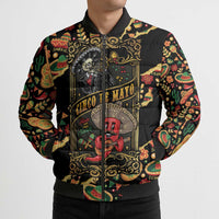 Mexico Cinco de Mayo Bomber Puffer Jacket Fiesta and then Siesta