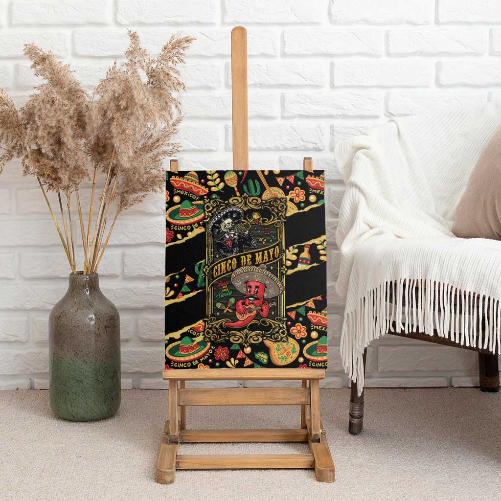 Mexico Cinco de Mayo Canvas Wall Art Fiesta and then Siesta