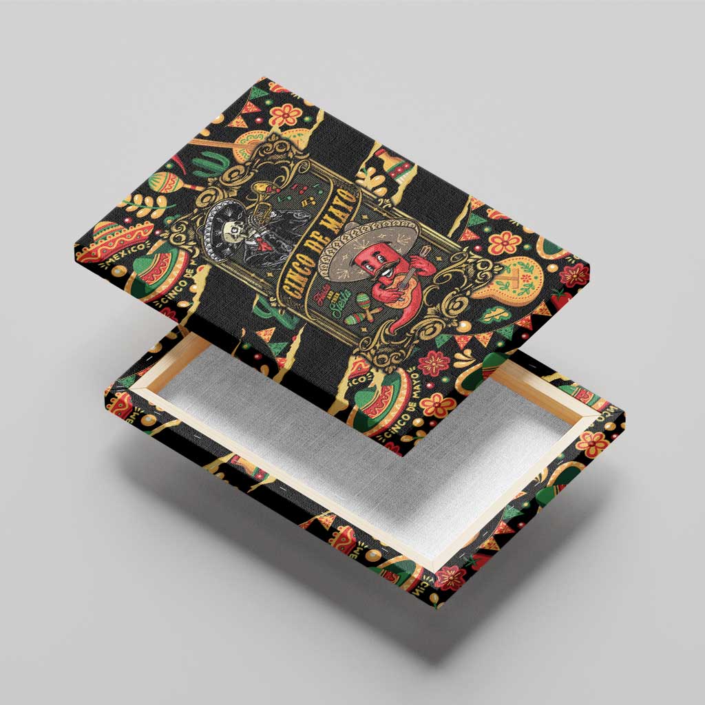 Mexico Cinco de Mayo Canvas Wall Art Fiesta and then Siesta