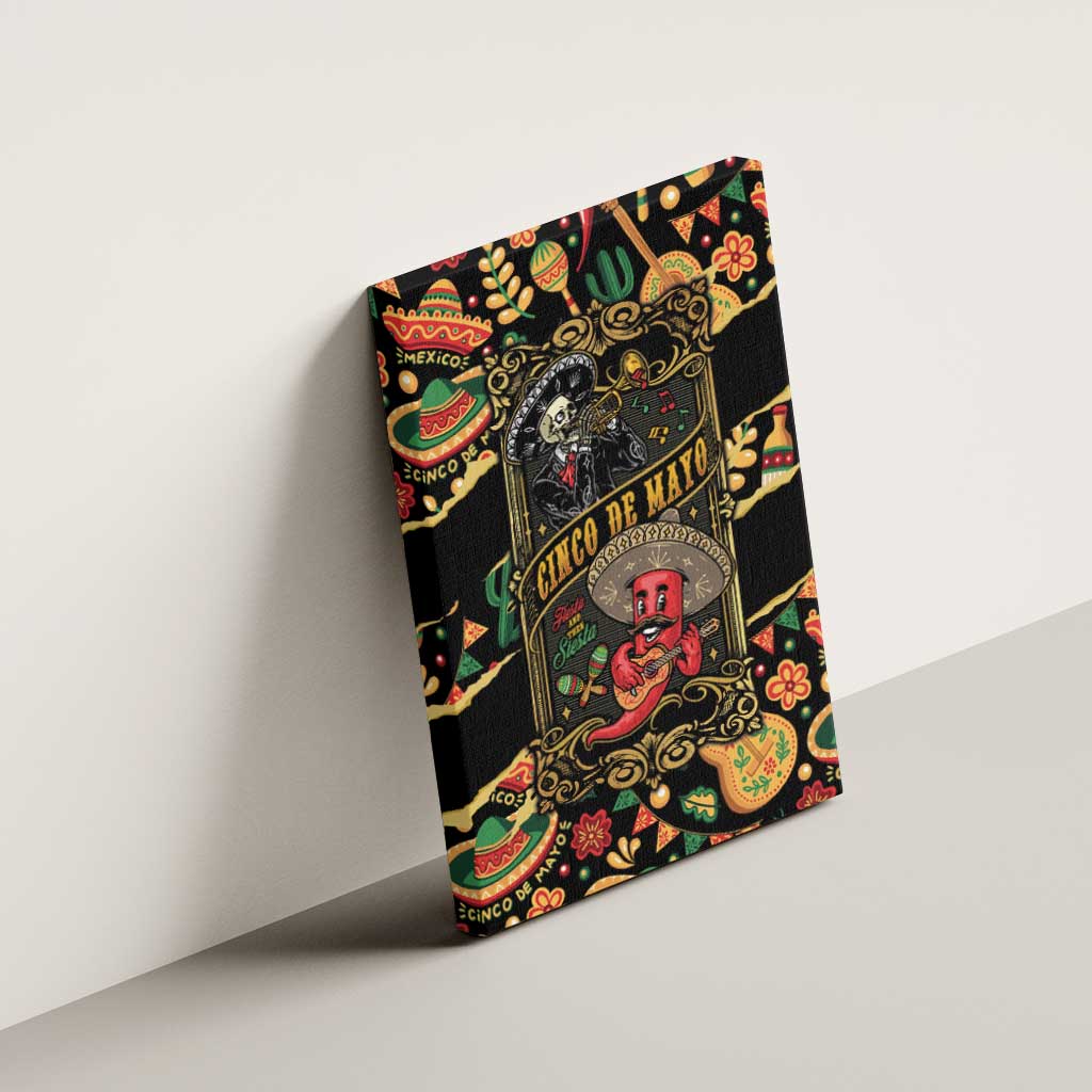 Mexico Cinco de Mayo Canvas Wall Art Fiesta and then Siesta
