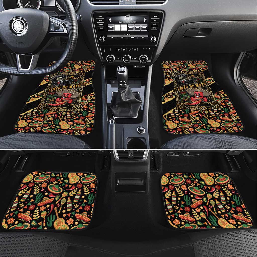 Mexico Cinco de Mayo Car Mats Fiesta and then Siesta