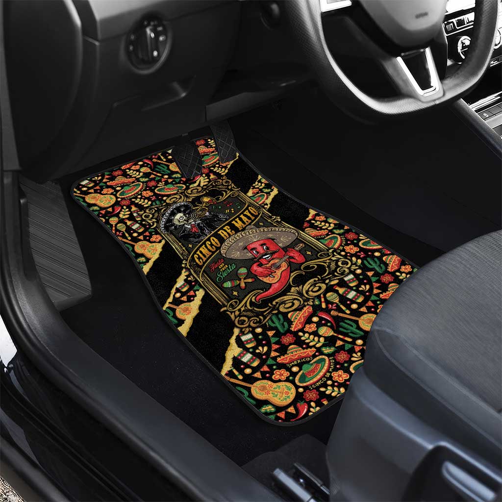 Mexico Cinco de Mayo Car Mats Fiesta and then Siesta