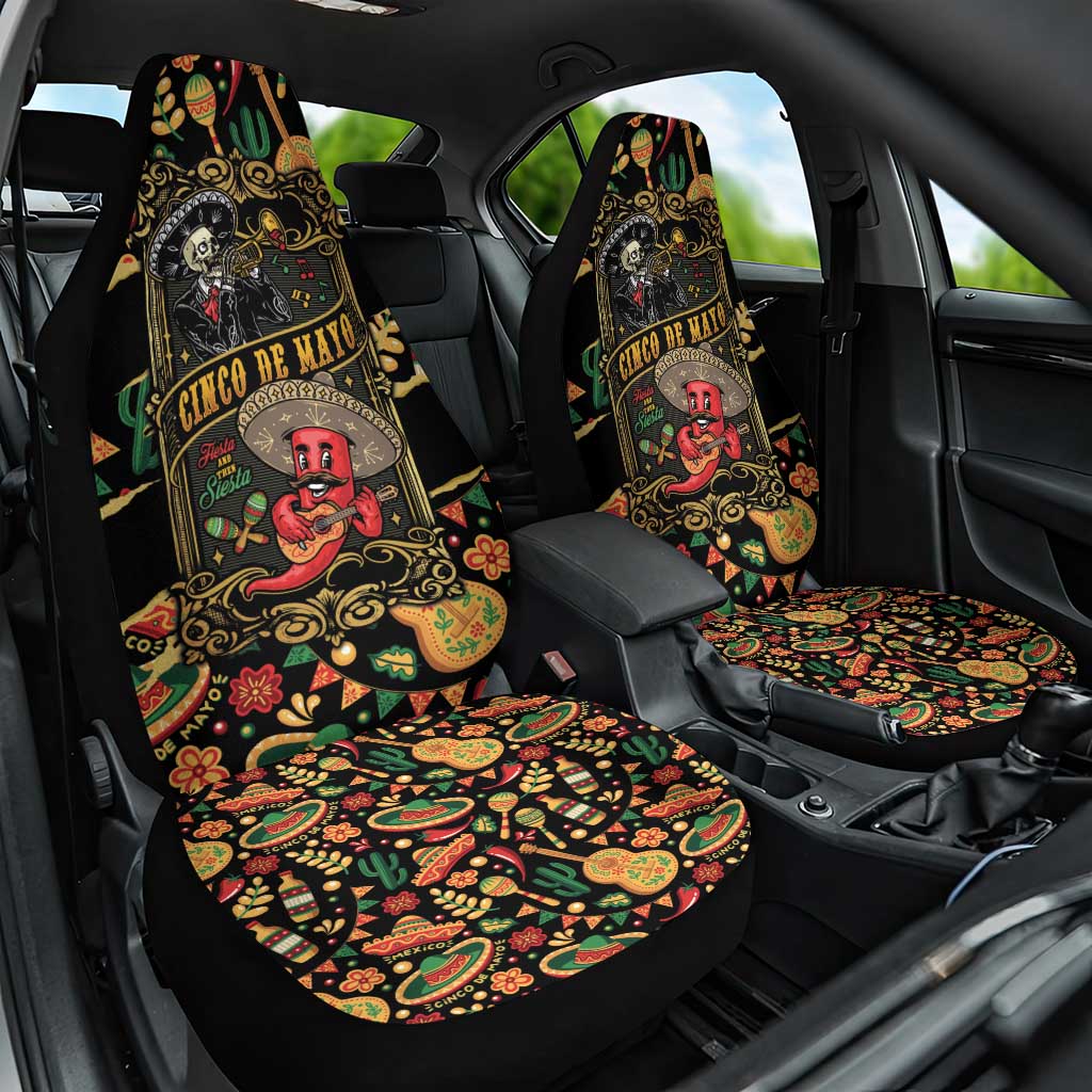 Mexico Cinco de Mayo Car Seat Cover Fiesta and then Siesta