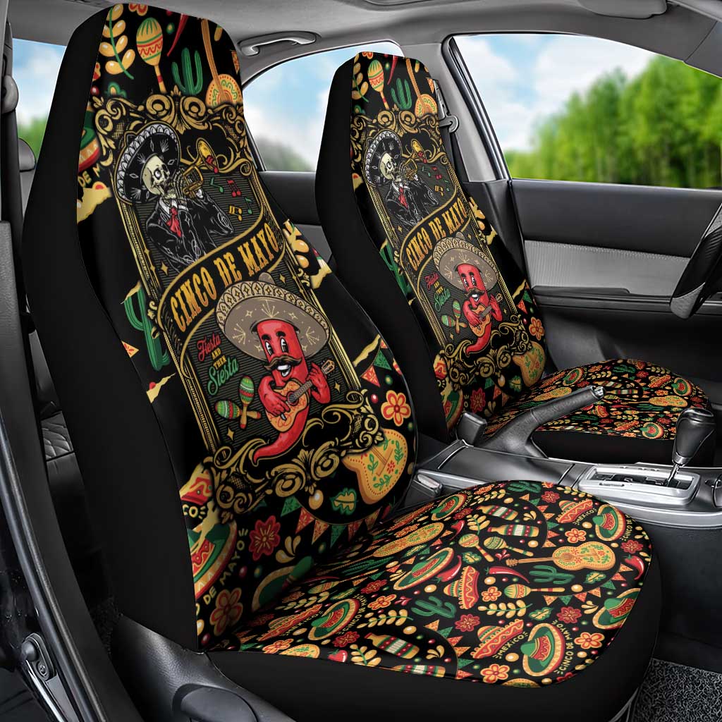 Mexico Cinco de Mayo Car Seat Cover Fiesta and then Siesta