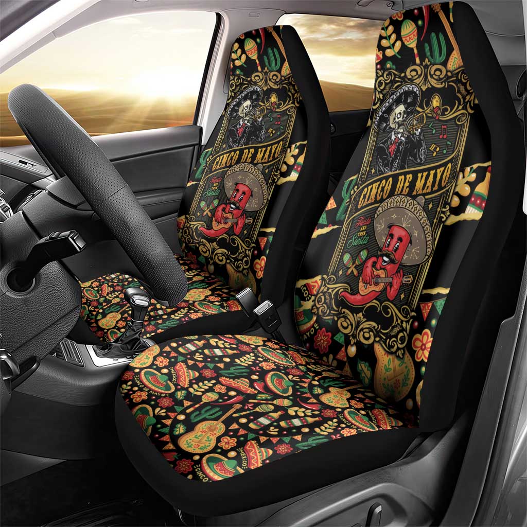 Mexico Cinco de Mayo Car Seat Cover Fiesta and then Siesta