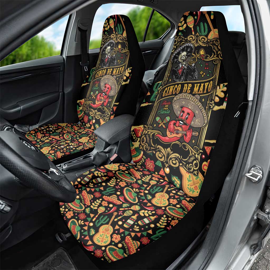 Mexico Cinco de Mayo Car Seat Cover Fiesta and then Siesta