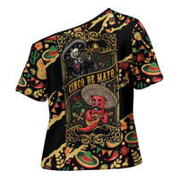 Mexico Cinco de Mayo Cross Shoulder Shirt Fiesta and then Siesta