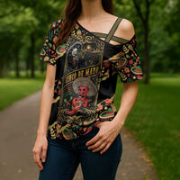 Mexico Cinco de Mayo Cross Shoulder Shirt Fiesta and then Siesta